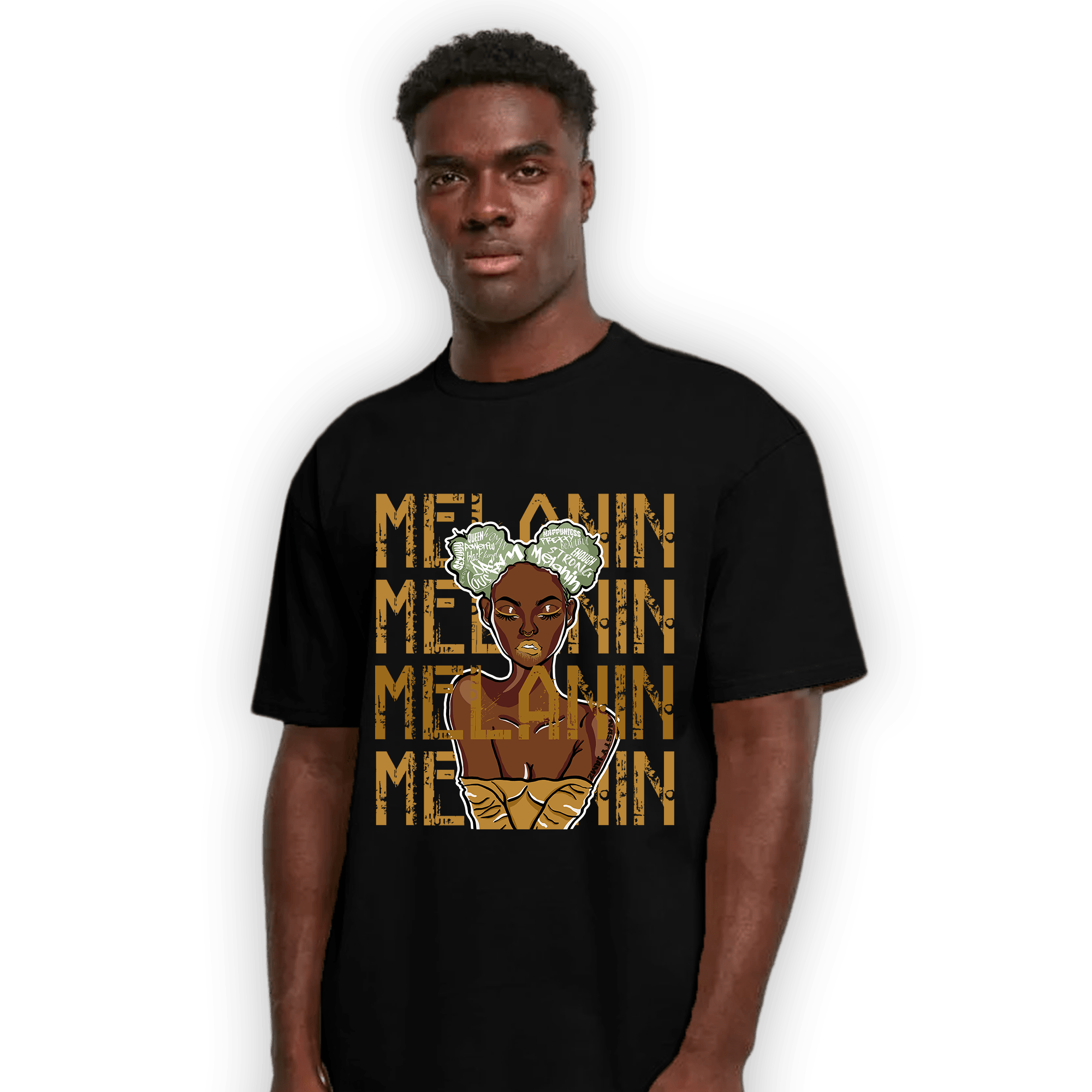 Wheat 13s T Shirt Match Melanin Girl - NastyJamz