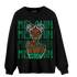 Celtic Lucky Green 1s Sweatshirt Match Melanin Girl - NastyJamz