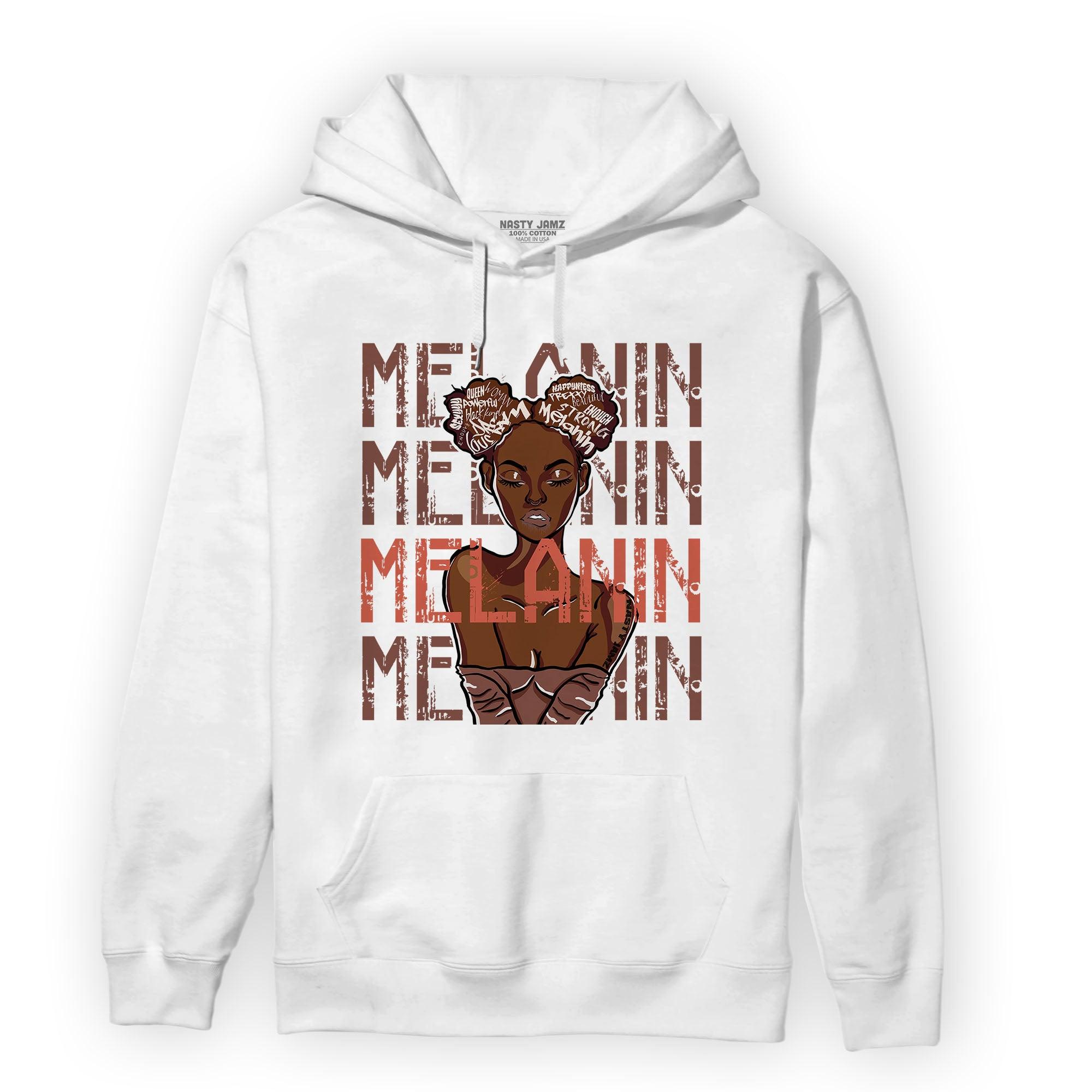 High OG Dusted Clay 1s Hoodie Match Melanin Girl - NastyJamz