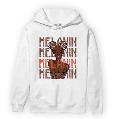 High OG Dusted Clay 1s Hoodie Match Melanin Girl - NastyJamz