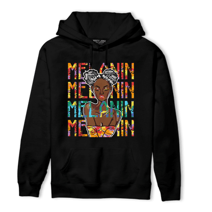 Mid GS Six Championships 1s Hoodie Match Melanin Girl - NastyJamz
