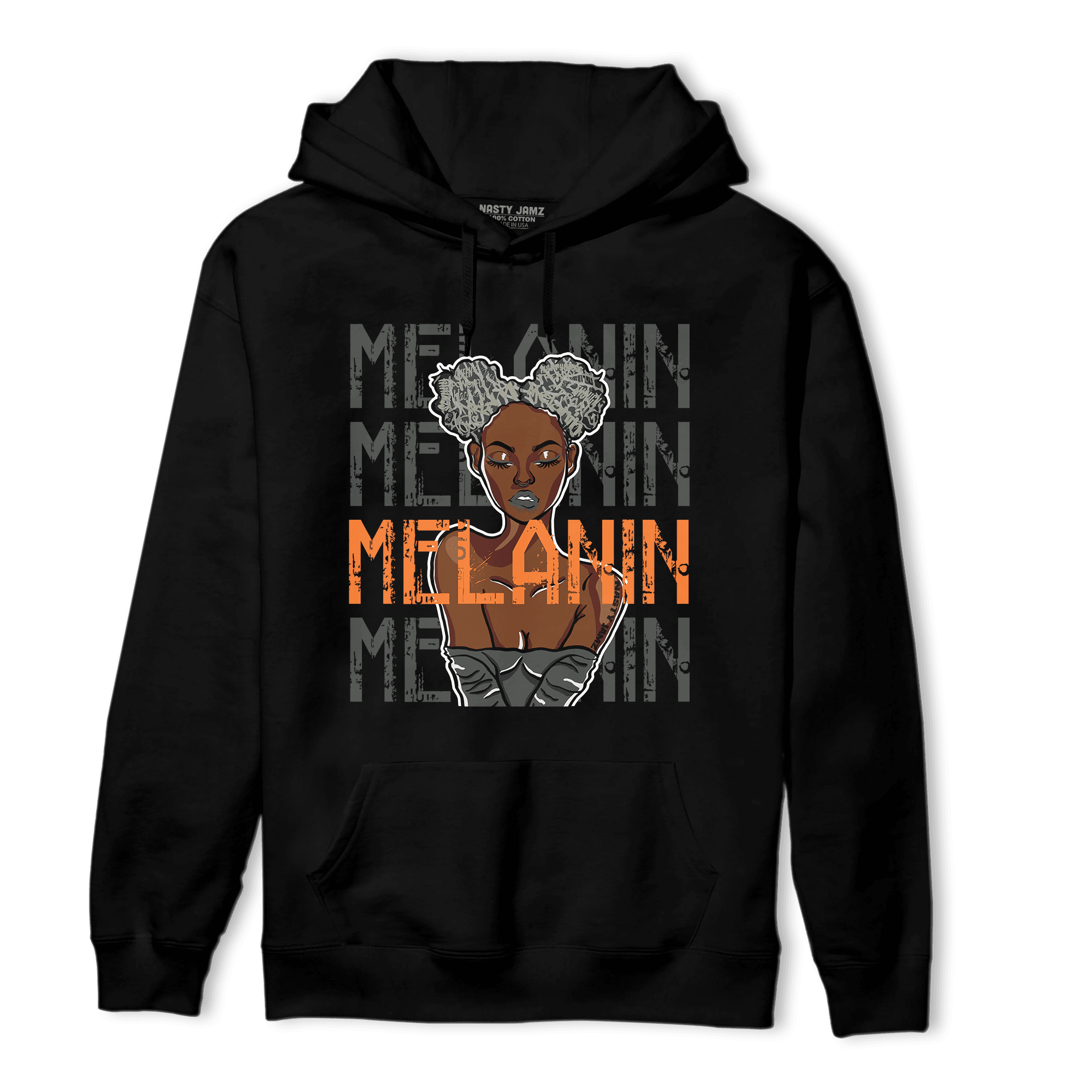 Fear Pack 3s Hoodie Match Melanin Girl - NastyJamz