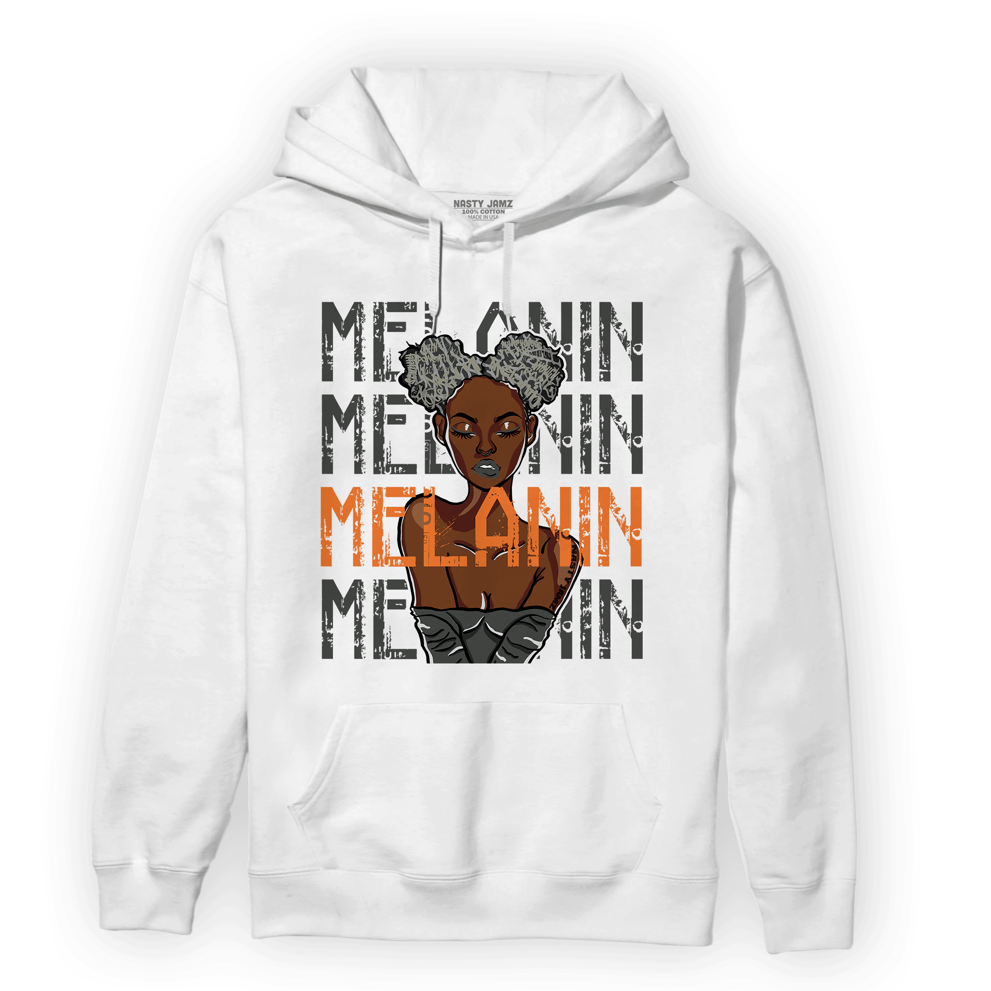 Fear Pack 3s Hoodie Match Melanin Girl - NastyJamz