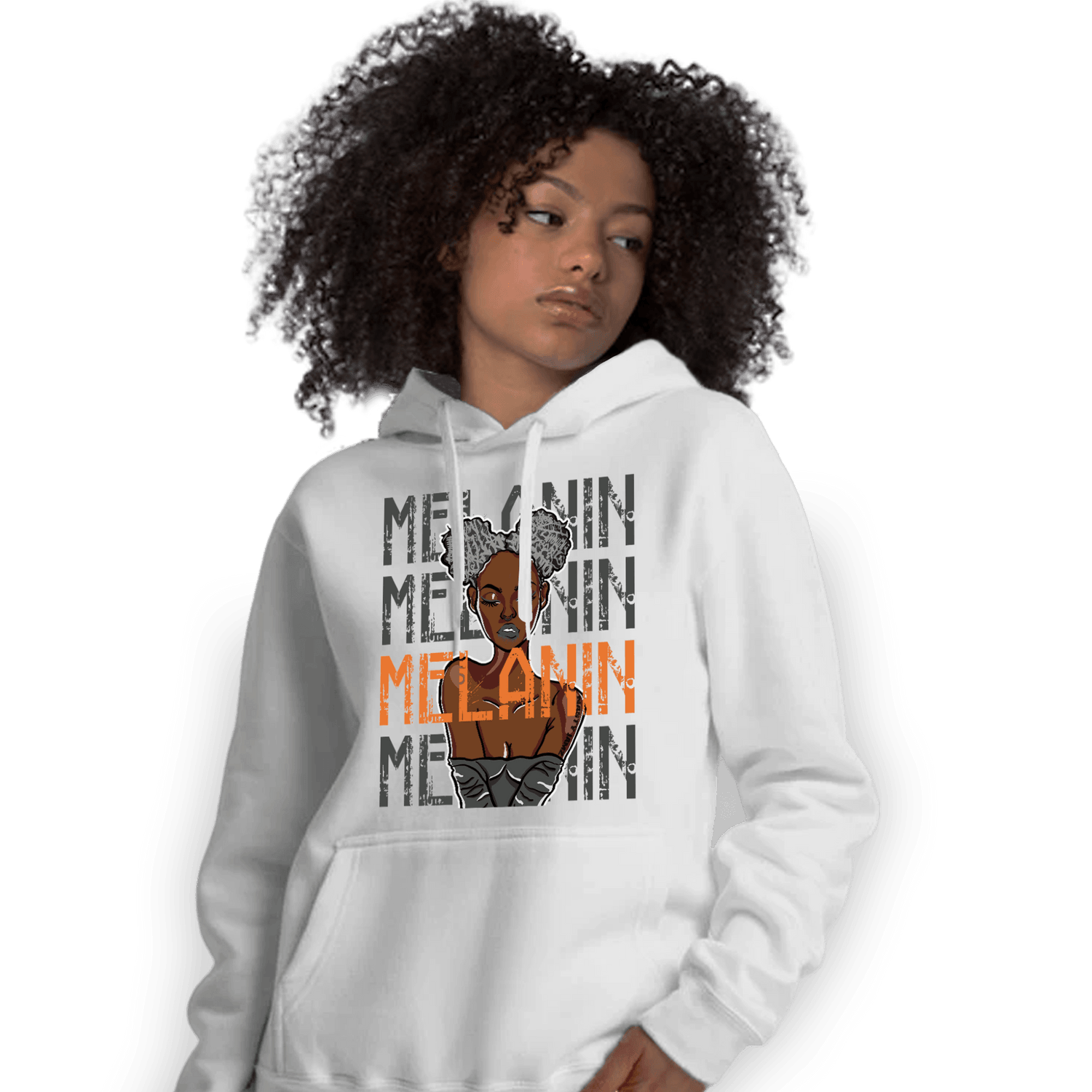 Fear Pack 3s Hoodie Match Melanin Girl - NastyJamz