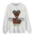 Off Noir 3s Sweatshirt Match Melanin Girl - NastyJamz