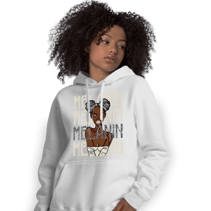 Off Noir 3s Hoodie Match Melanin Girl - NastyJamz