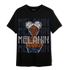 White Navy 3s T Shirt Match Melanin Girl - NastyJamz