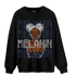 White Navy 3s Sweatshirt Match Melanin Girl - NastyJamz