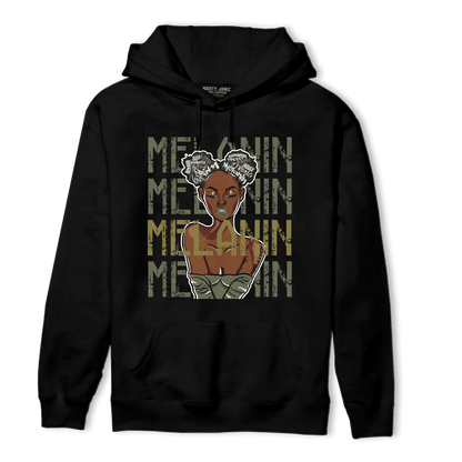 SE Craft Medium Olive 4s Hoodie Match Melanin Girl - NastyJamz