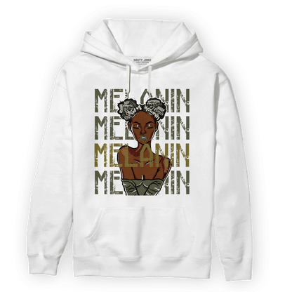 SE Craft Medium Olive 4s Hoodie Match Melanin Girl - NastyJamz