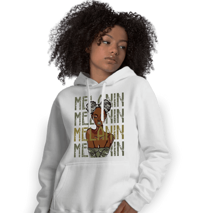 SE Craft Medium Olive 4s Hoodie Match Melanin Girl - NastyJamz