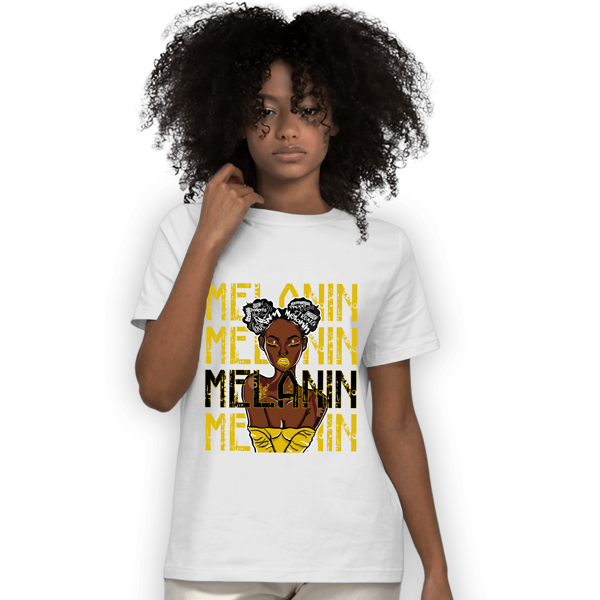 Thunder 4s T Shirt Match Melanin Girl - NastyJamz