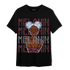Burgundy 5s T Shirt Match Melanin Girl - NastyJamz