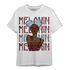Burgundy 5s T Shirt Match Melanin Girl - NastyJamz