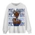 Midnight Navy 5s Sweatshirt Match Melanin Girl - NastyJamz
