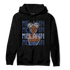 Midnight Navy 5s Hoodie Match Melanin Girl - NastyJamz