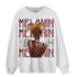 Plaid 5s Sweatshirt Match Melanin Girl - NastyJamz