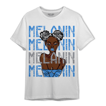 University Blue 5s T Shirt Match Melanin Girl - NastyJamz