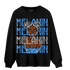 University Blue 5s Sweatshirt Match Melanin Girl - NastyJamz