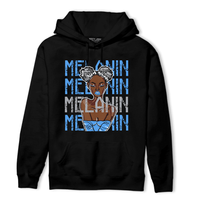 University Blue 5s Hoodie Match Melanin Girl - NastyJamz