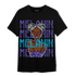 Aqua 6s T Shirt Match Melanin Girl - NastyJamz