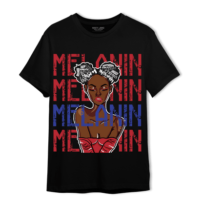 Playoffs 8s T Shirt Match Melanin Girl - NastyJamz