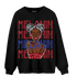 Playoffs 8s Sweatshirt Match Melanin Girl - NastyJamz