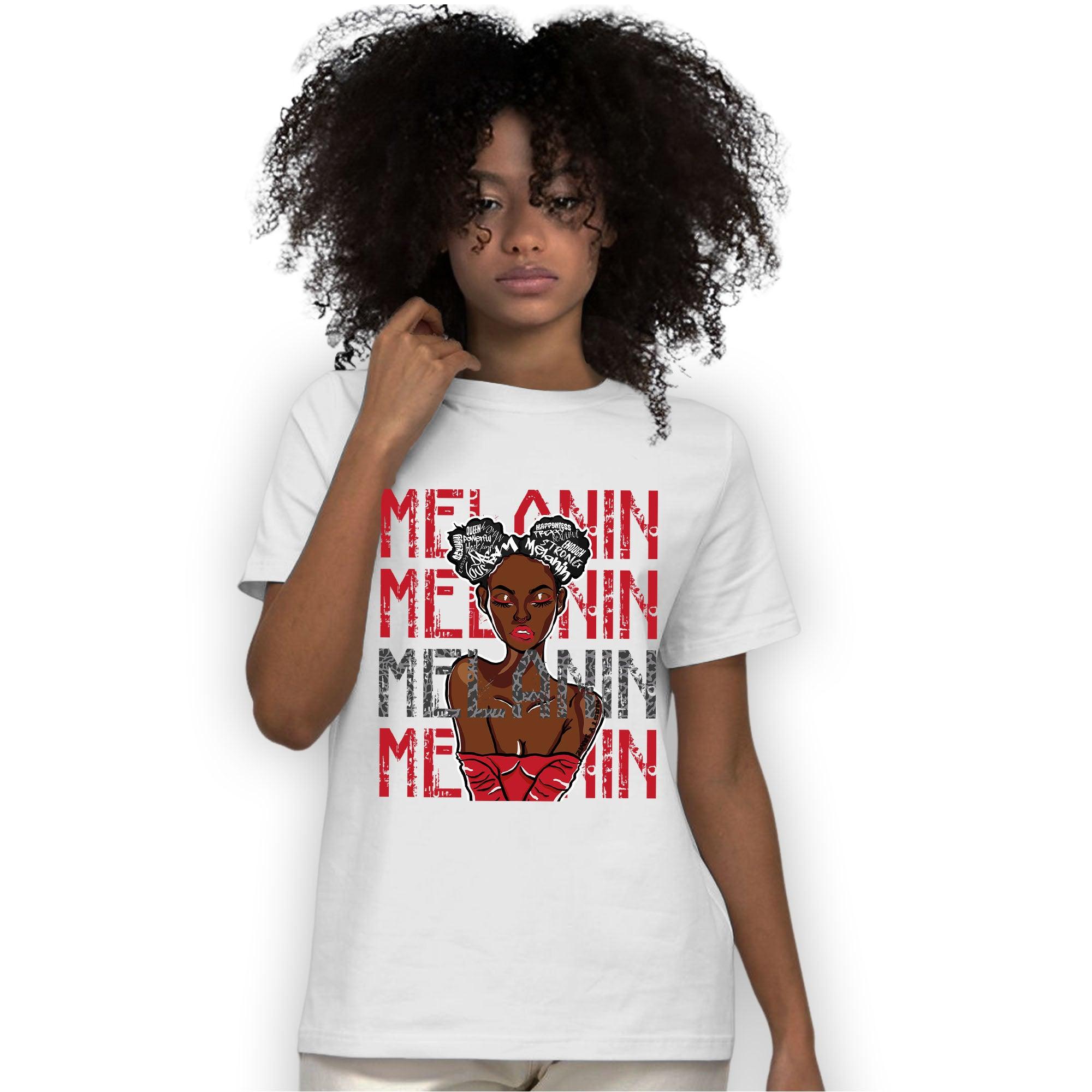 Spizike Low Bred T Shirt Match Melanin Girl - NastyJamz