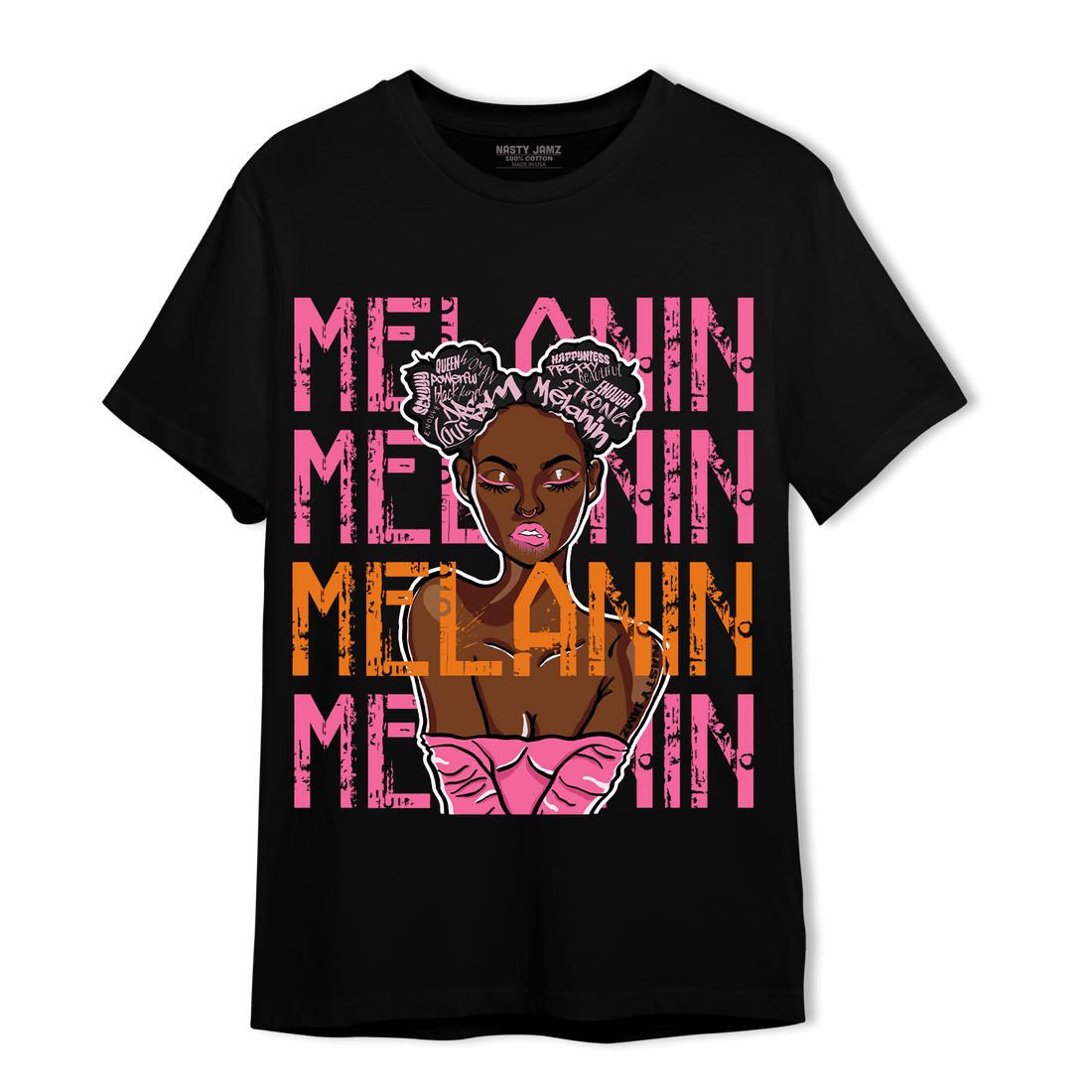 SB Dunk Blossom T Shirt Match Melanin Girl - NastyJamz
