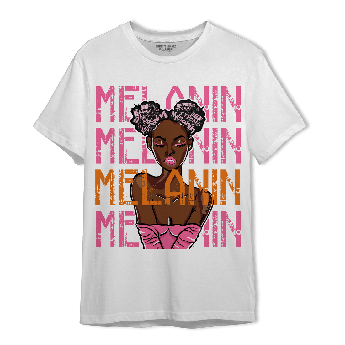 SB Dunk Blossom T Shirt Match Melanin Girl - NastyJamz