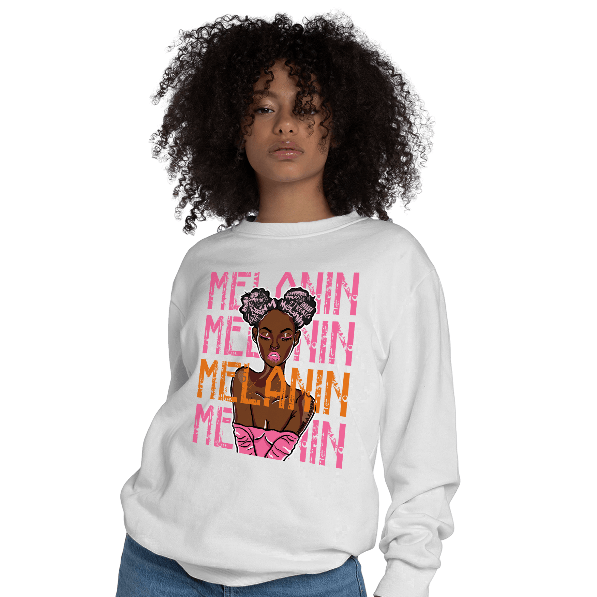 SB Dunk Blossom Sweatshirt Match Melanin Girl - NastyJamz