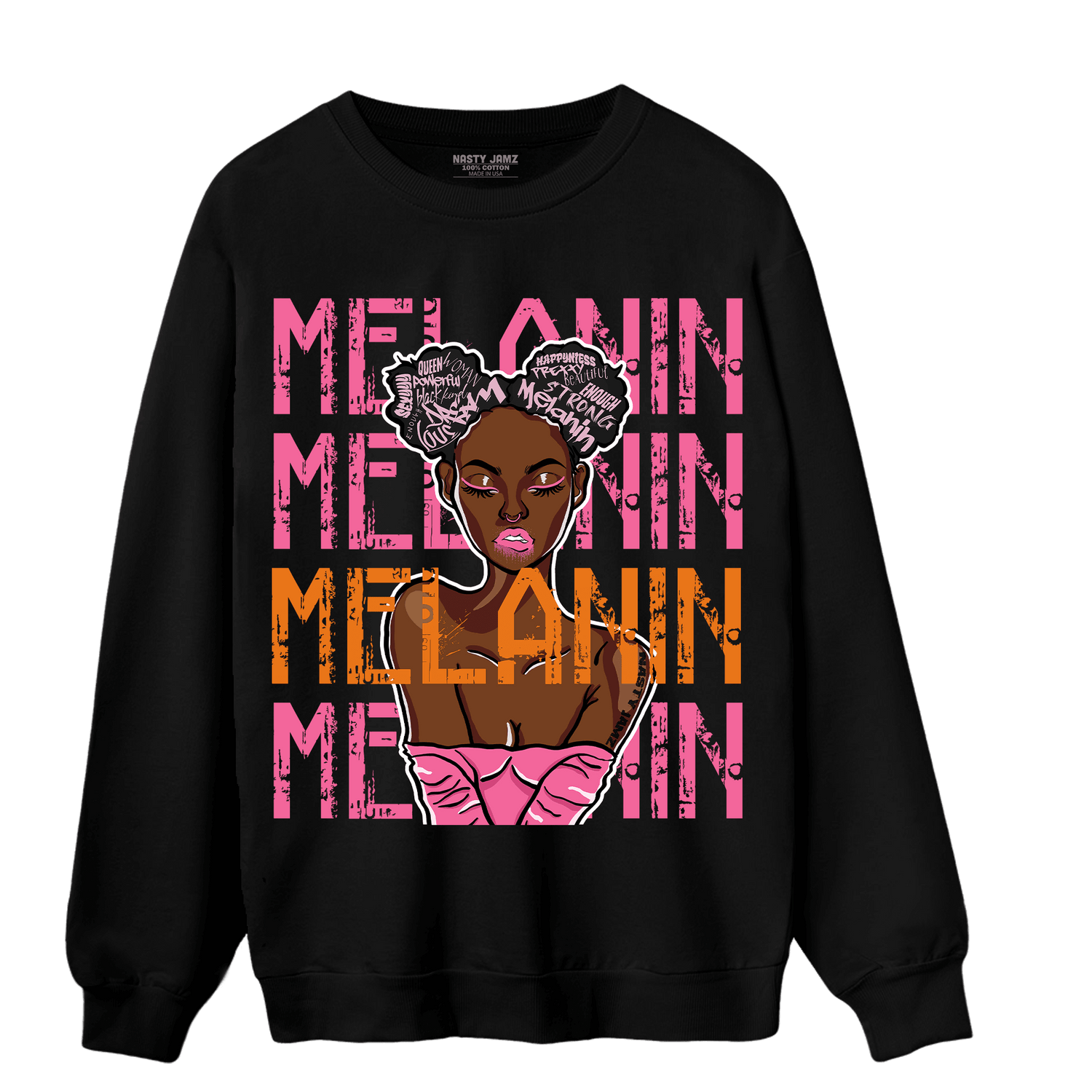 SB Dunk Blossom Sweatshirt Match Melanin Girl - NastyJamz