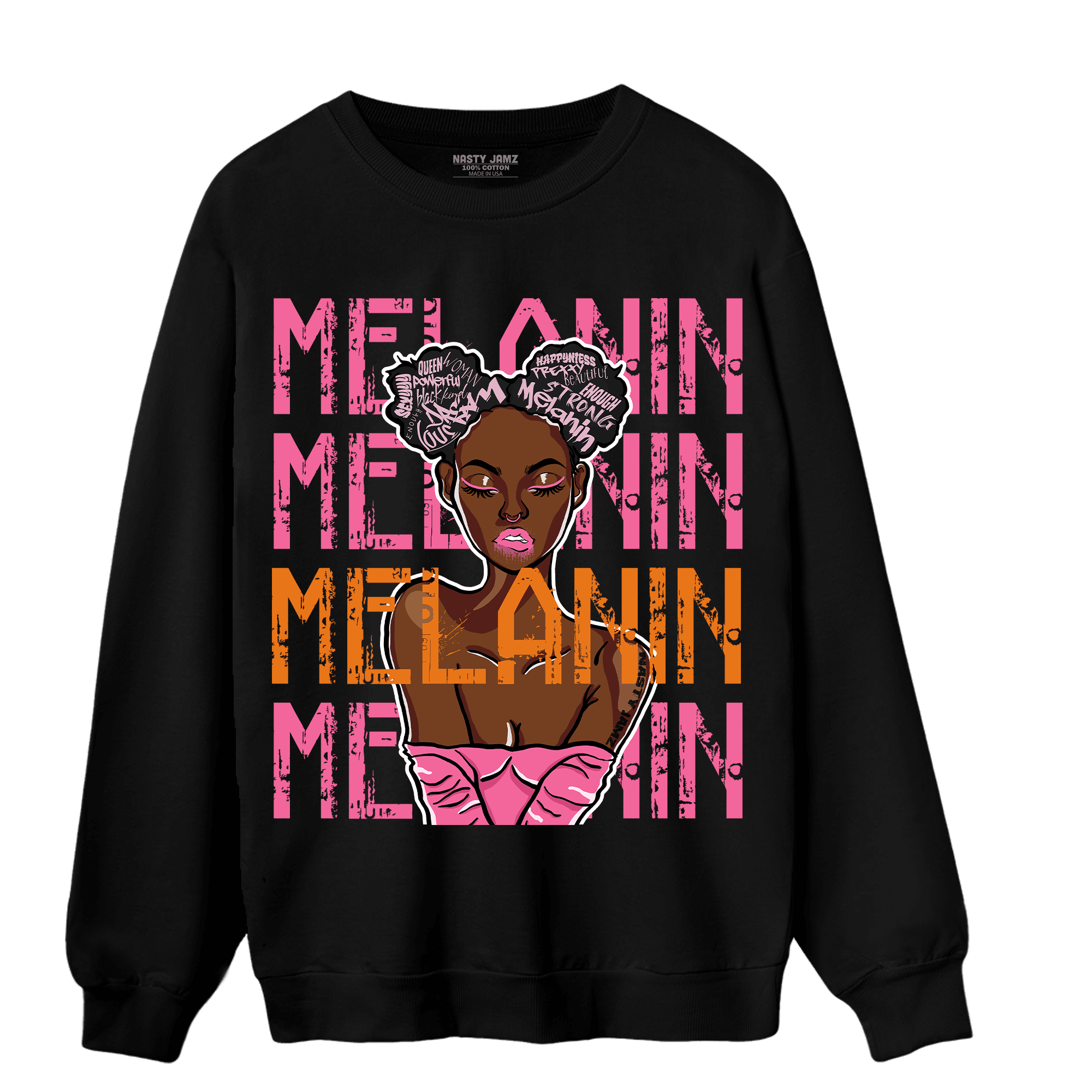 SB Dunk Blossom Sweatshirt Match Melanin Girl - NastyJamz