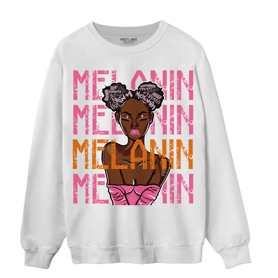 SB Dunk Blossom Sweatshirt Match Melanin Girl - NastyJamz