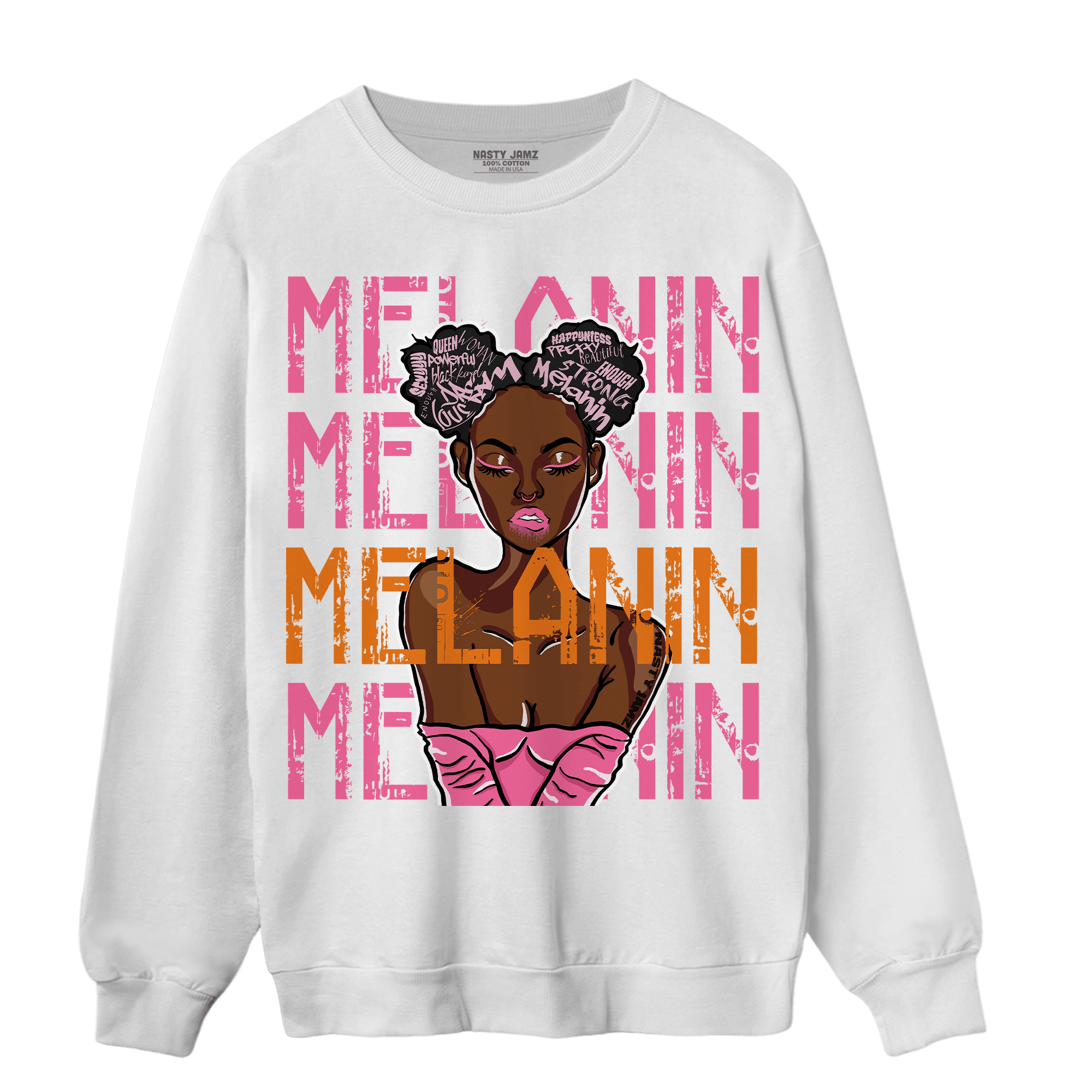 SB Dunk Blossom Sweatshirt Match Melanin Girl - NastyJamz