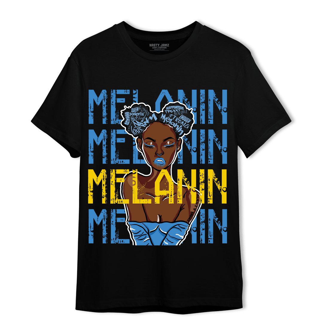 SB Dunk Bubbles T Shirt Match Melanin Girl - NastyJamz