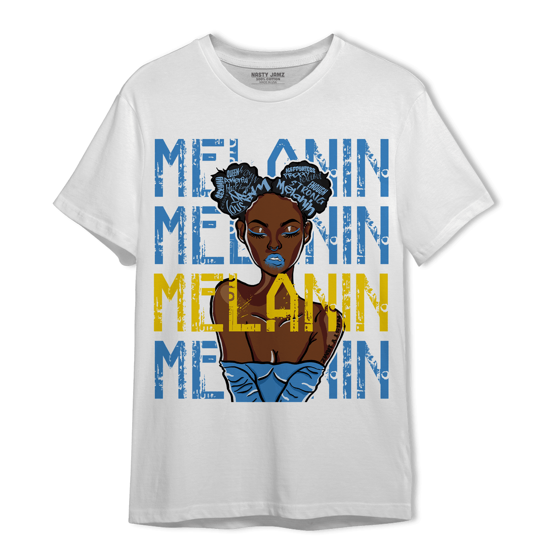 SB Dunk Bubbles T Shirt Match Melanin Girl - NastyJamz
