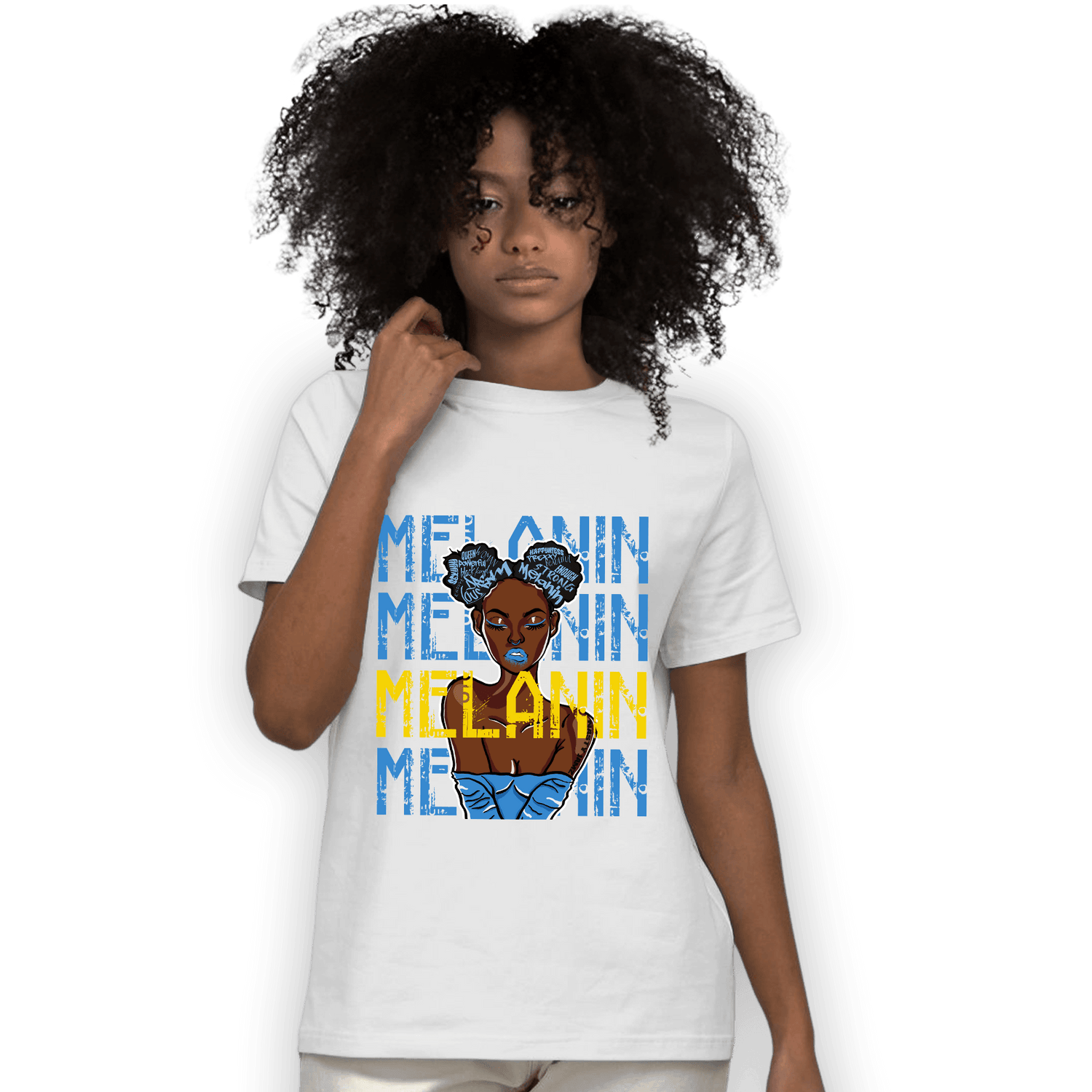 SB Dunk Bubbles T Shirt Match Melanin Girl - NastyJamz