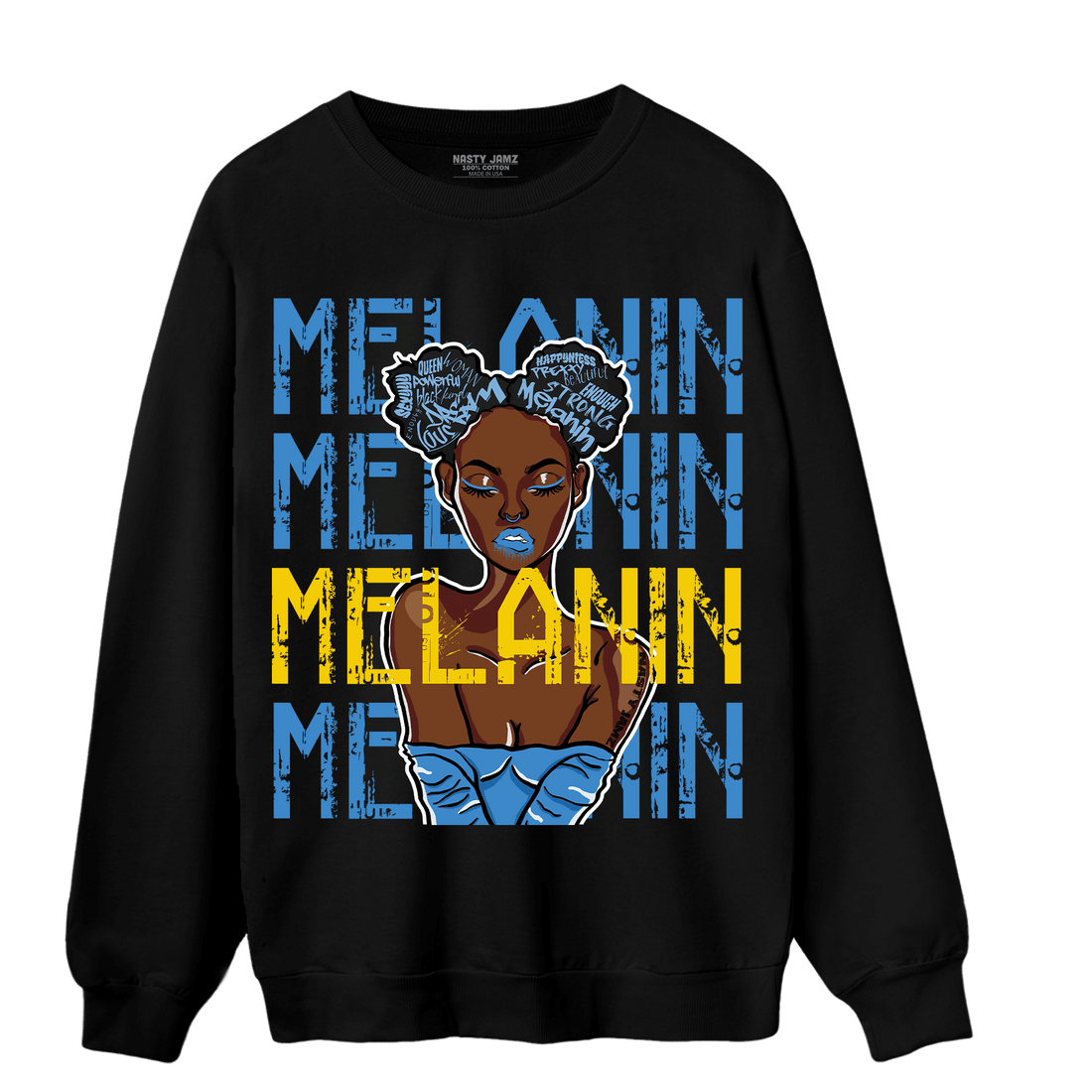 SB Dunk Bubbles Sweatshirt Match Melanin Girl - NastyJamz