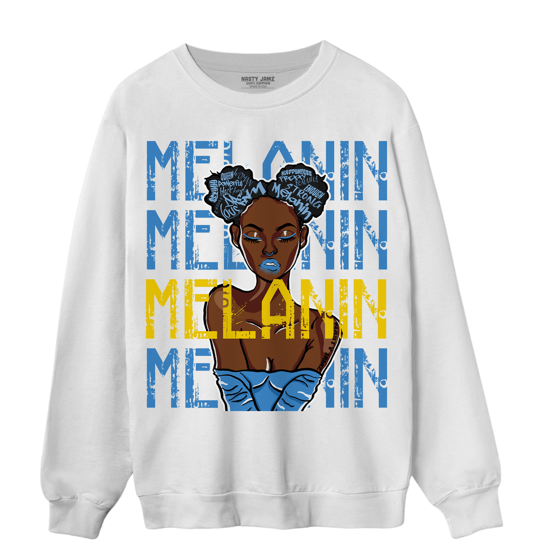 SB Dunk Bubbles Sweatshirt Match Melanin Girl - NastyJamz