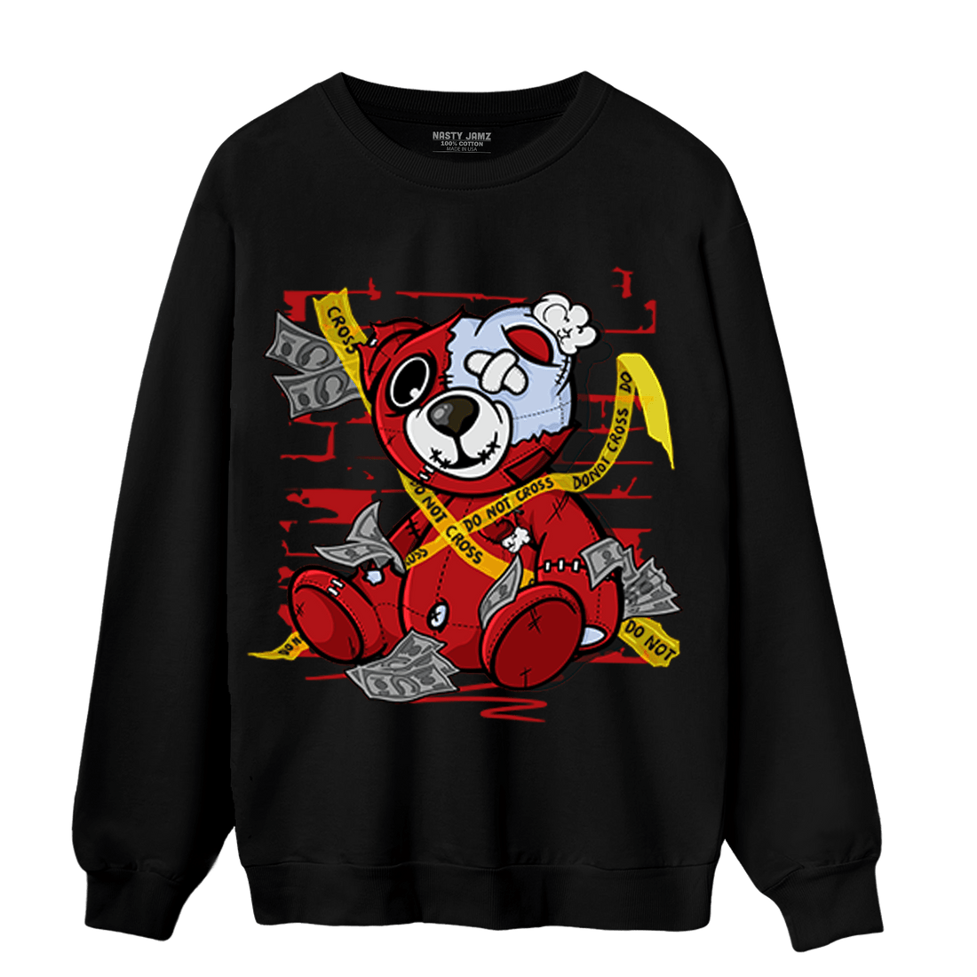 Cherry 11s Sweatshirt Match Money BER - NastyJamz