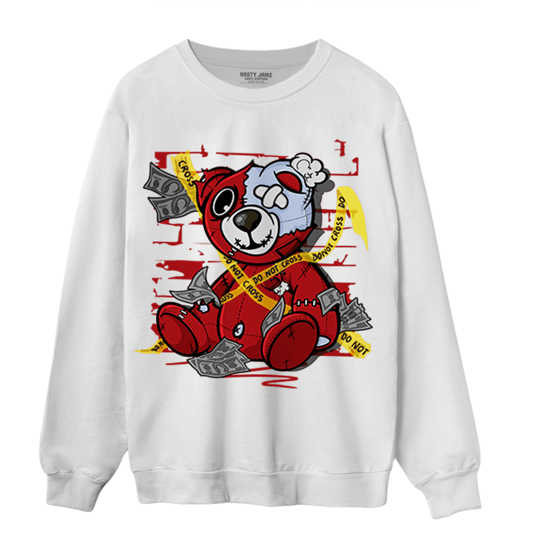 Cherry 11s Sweatshirt Match Money BER - NastyJamz
