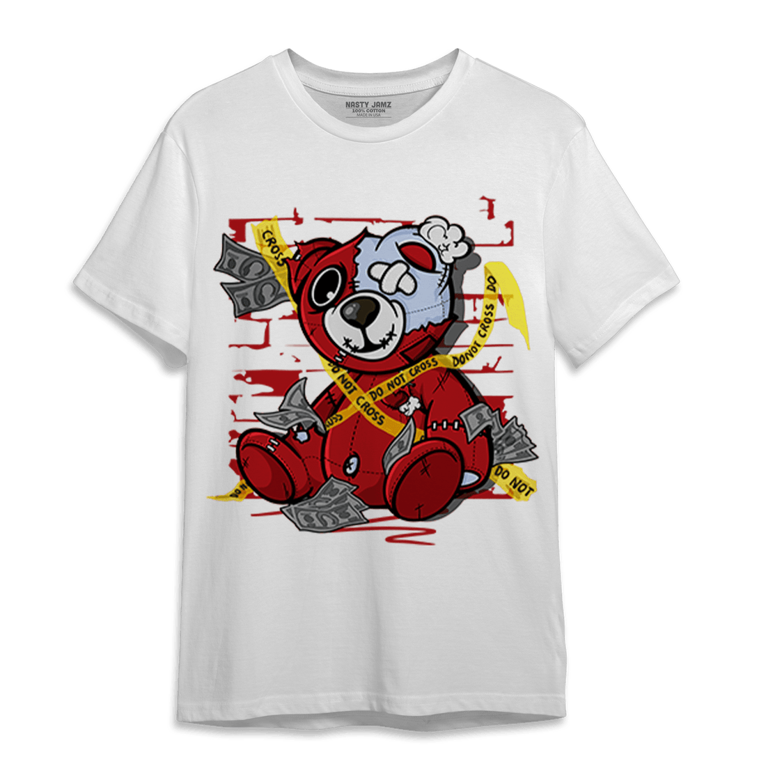Cherry 11s T Shirt Match Money BER - NastyJamz