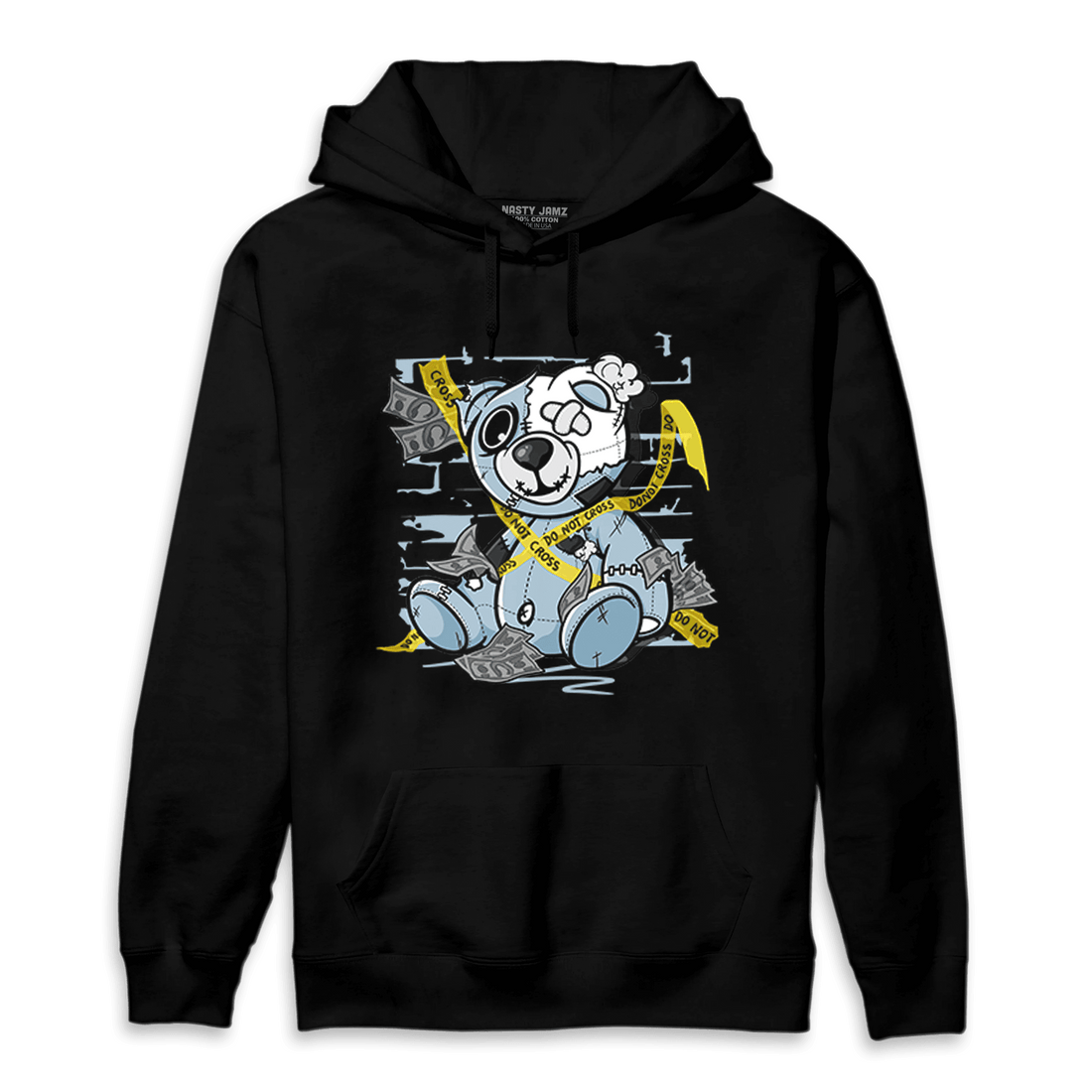 Blue Grey 13s Hoodie Match Money BER - NastyJamz