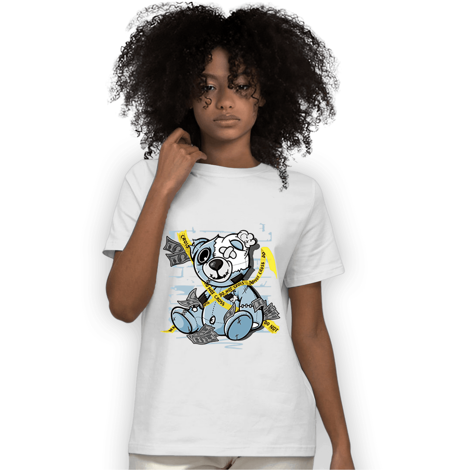 Blue Grey 13s T Shirt Match Money BER - NastyJamz