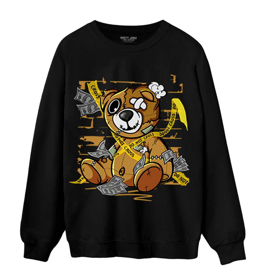 Wheat 13s Sweatshirt Match Money BER - NastyJamz