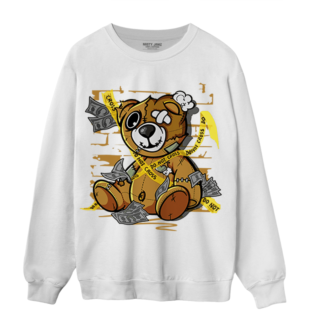 Wheat 13s Sweatshirt Match Money BER - NastyJamz