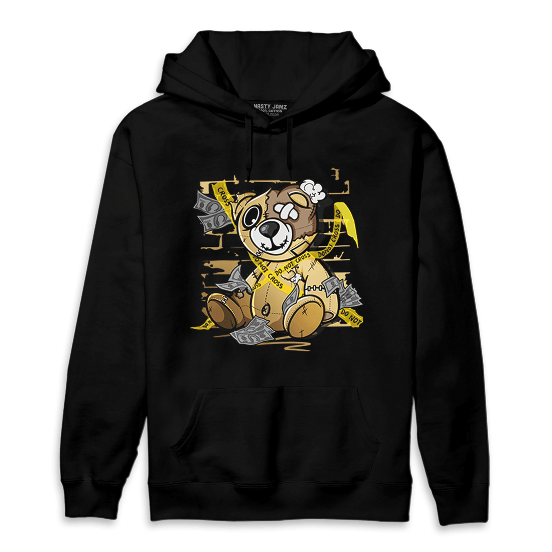High OG Metallic Gold 1s Hoodie Match Money BER - NastyJamz