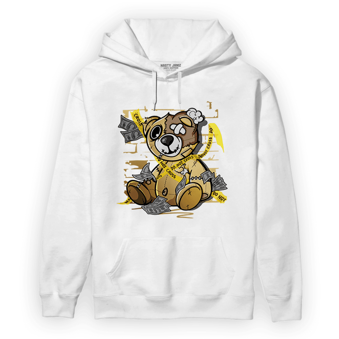 High OG Metallic Gold 1s Hoodie Match Money BER - NastyJamz