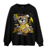 High OG Metallic Gold 1s Sweatshirt Match Money BER - NastyJamz